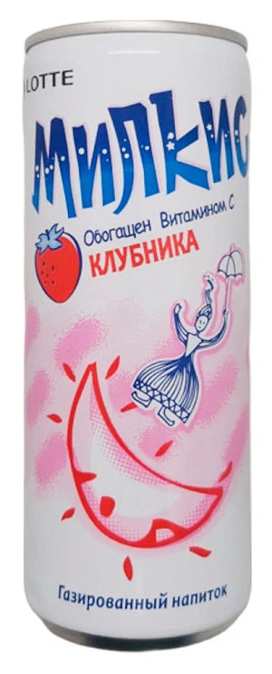 Напиток МИЛКИС клубника 0.25л