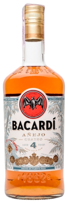Ром БАКАРДИ Аньехо Куатро 40% ст/б 0.7л
