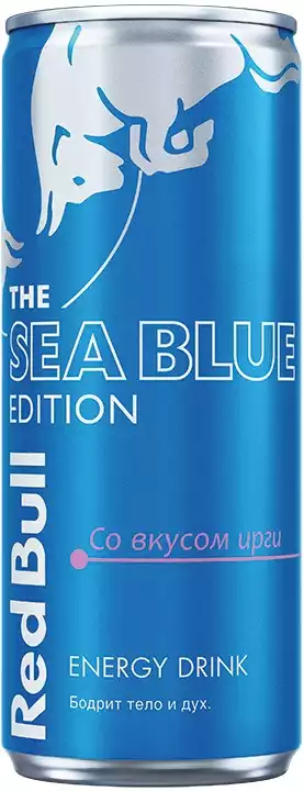 Энергетический напиток РЕД БУЛЛ ирга ж/б 0.25л