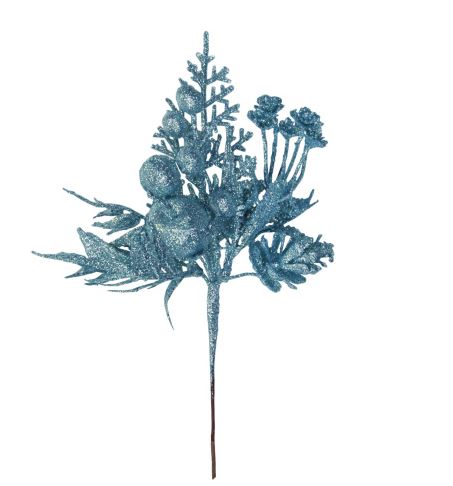 Ветка декоративная ТАМ-ТАМ Фантазия цвет голубой арт.EYG22-506