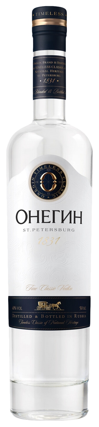 Водка ОНЕГИН 40% ст/б 0.5л