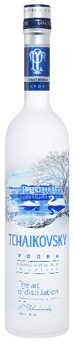 Водка ЧАЙКОВСКИЙ 40% ст/б 0.5л