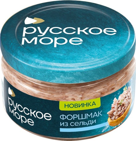 Форшмак из сельди РУССКОЕ МОРЕ с луком 180г