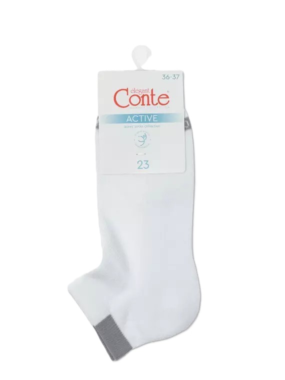 Носки женские КОНТЕ Актив махровая стопа белые р.25-27 арт.16С-92СП-573