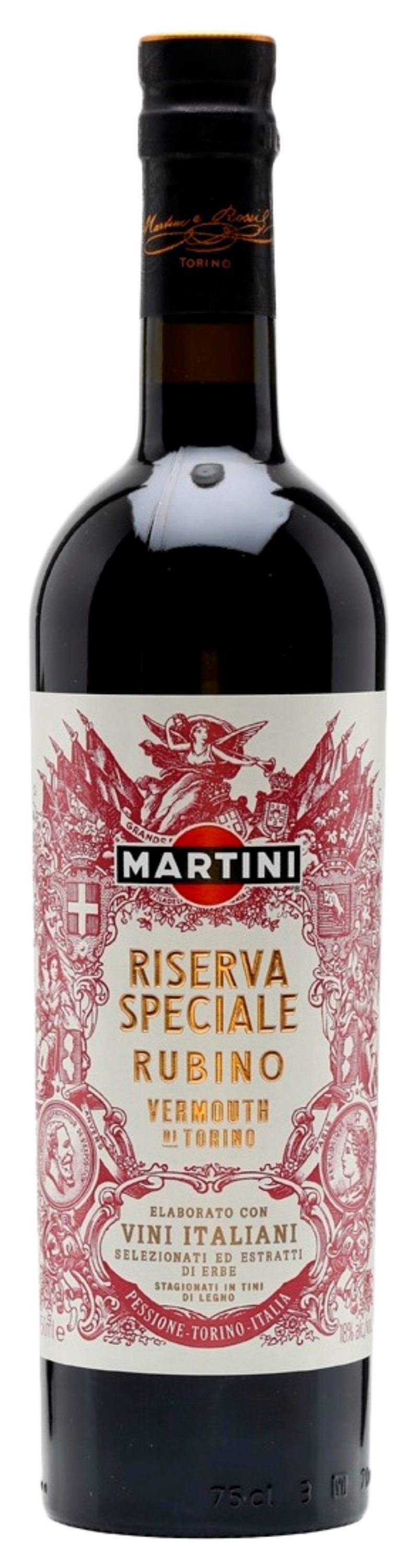 Напиток ароматиз МАРТИНИ Ризерва Специале Рубино виноградосодержащий сл 18% ст/б 0.75л