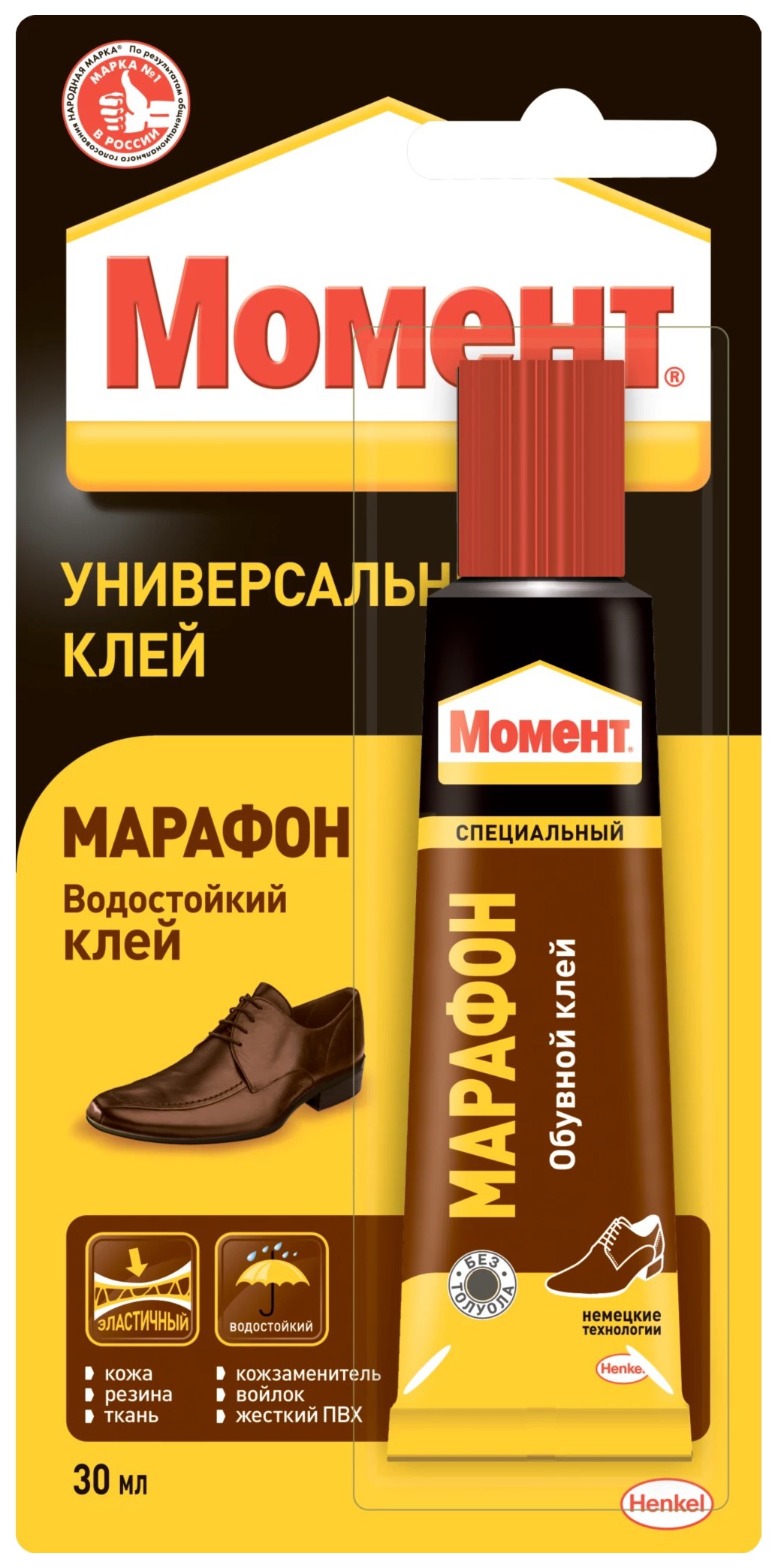 Клей МОМЕНТ Марафон в шоу-боксе 30мл
