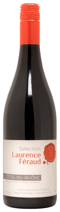 Вино ЛОРАНС ФЕРО Кот дю Рон Селексьон красное сух 13.5% ст/б 0.75л