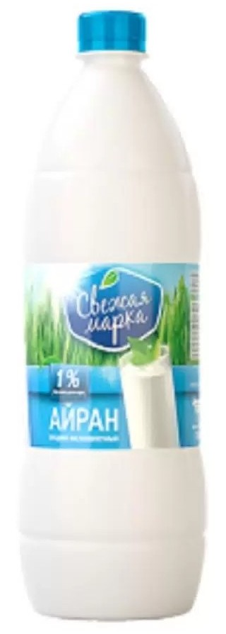 Кисломолочный напиток СВЕЖАЯ МАРКА Айран бзмж 1% 500г