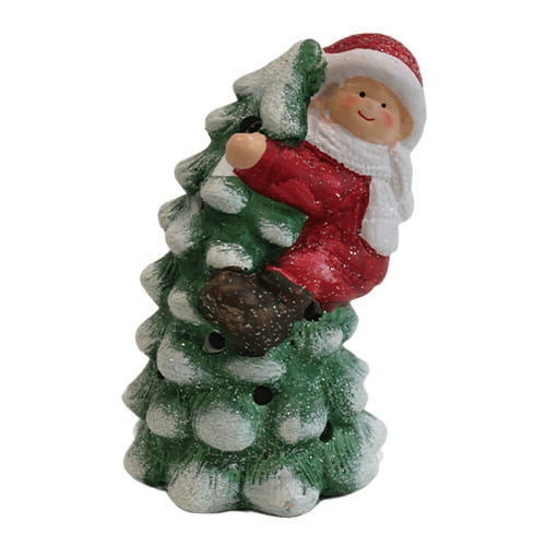 Новогодний декор СФЕРА Мальчик на елке светящийся арт.3-1259