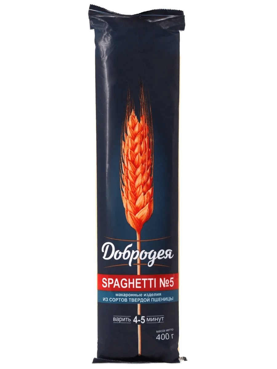 Мак.изделия ДОБРОДЕЯ Спагетти м/у 400г