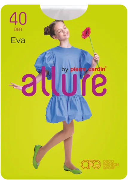 Колготки детские АЛЛЮР Ева белые р.128-134