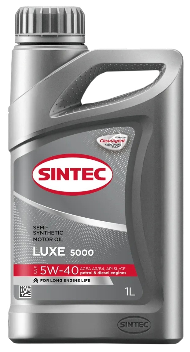 Масло СИНТЕК Люкс SAE 5W-40 API SL/CF 1л