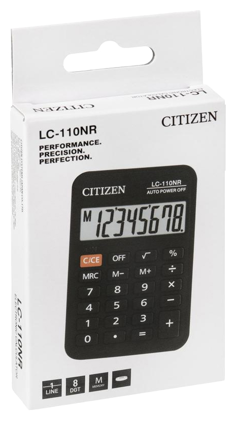 Калькулятор СИТИЗЕН LC-110NR 8-разрядов