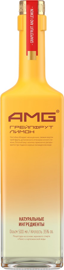 Настойка АМГ Грейпфрут с лимоном 35% ст/б 0.5л