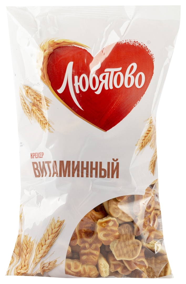 Крекер ЛЮБЯТОВО Витаминный 300г