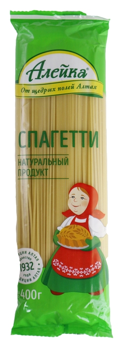 Мак.изделия АЛЕЙКА Спагетти №20 м/у 400г