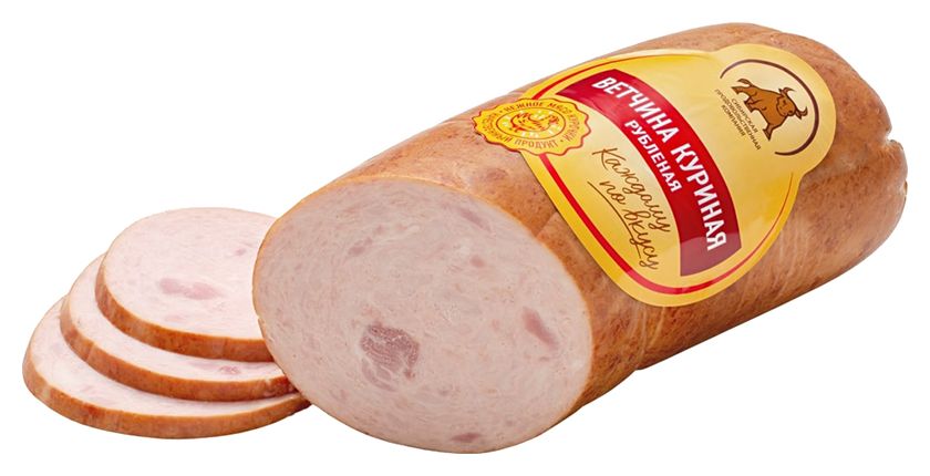 Ветчина СПК куриная рубленая 350г