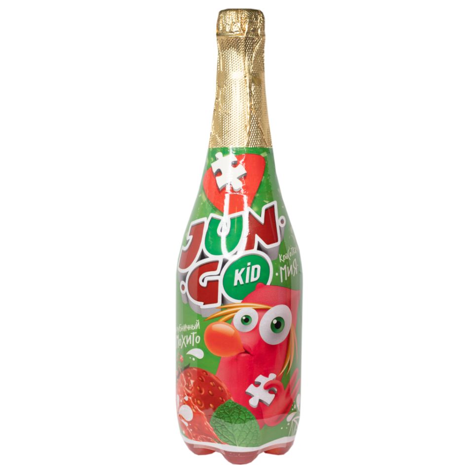 Напиток ДЖАНГО КИД Клубничный мохито 0.95л