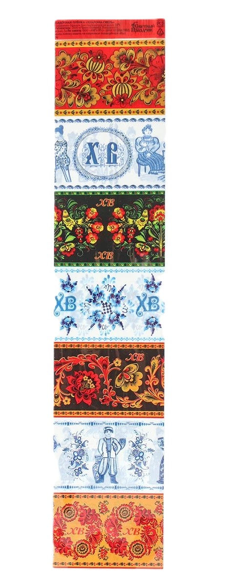Термопленка пасхальная СВЕТЛЫЙ ПРАЗДНИК Хохлома гжель 7шт