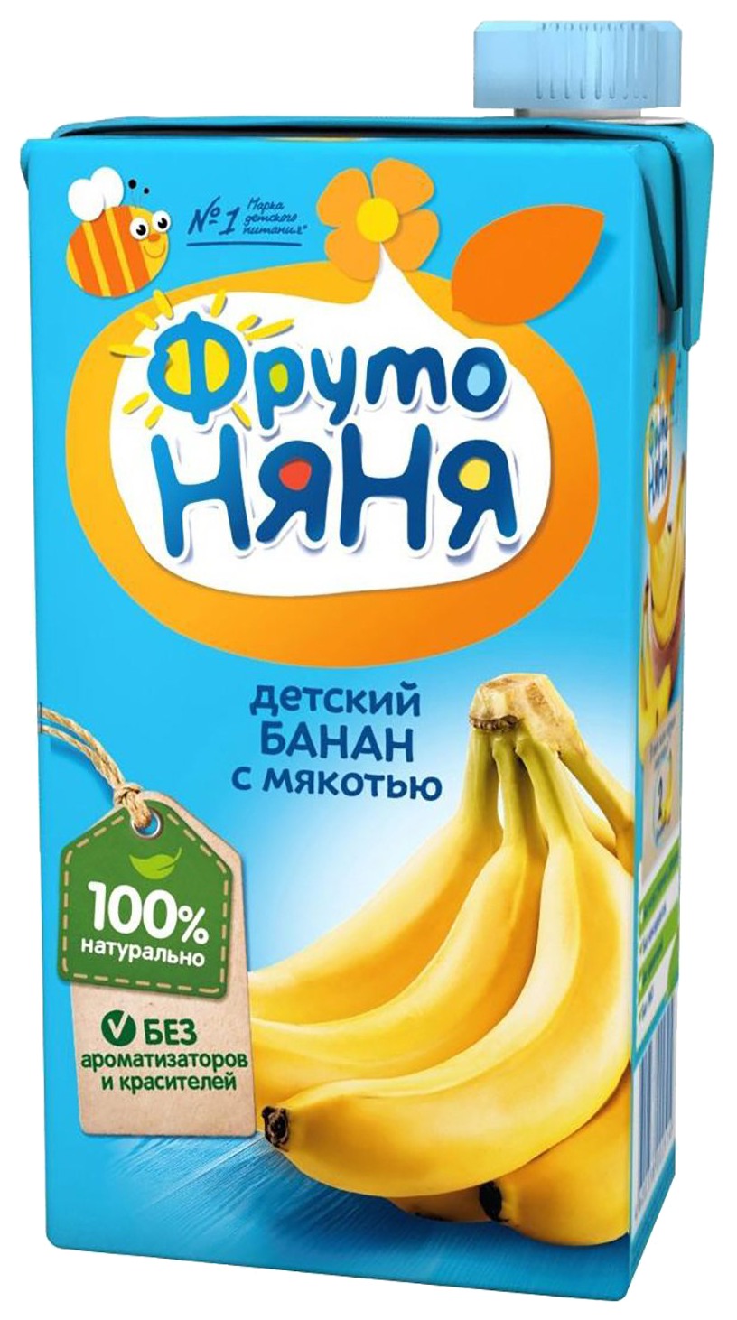 Нектар ФРУТОНЯНЯ банан 0.5л