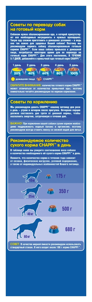 Корм для собак ЧАППИ Говядина по-домашнему 1кг