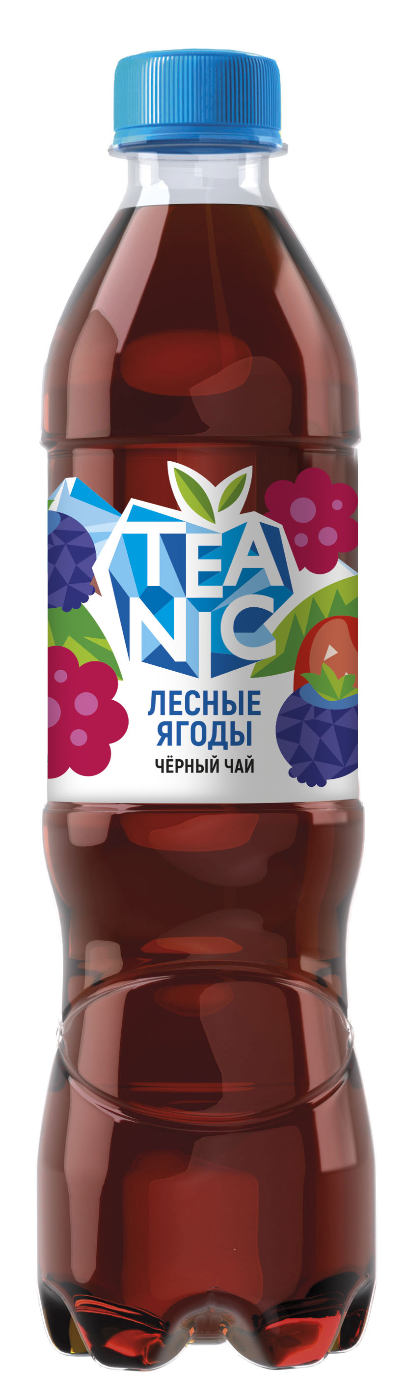 Чай ТИАНИК черный лесные ягоды 0.5л