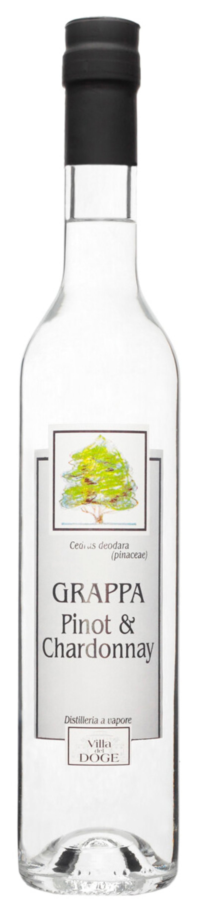 Граппа ПИНО ЭНД ШАРДОНЕ Вилла дель Додже 40% ст/б 0.5л