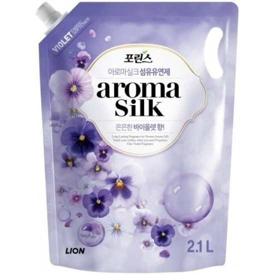 Кондиционер для белья ЛИОН Арома Силк с ароматом фиалки 2100мл