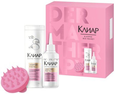 ПН КЛИАР Дерма энерджи шампунь+скраб