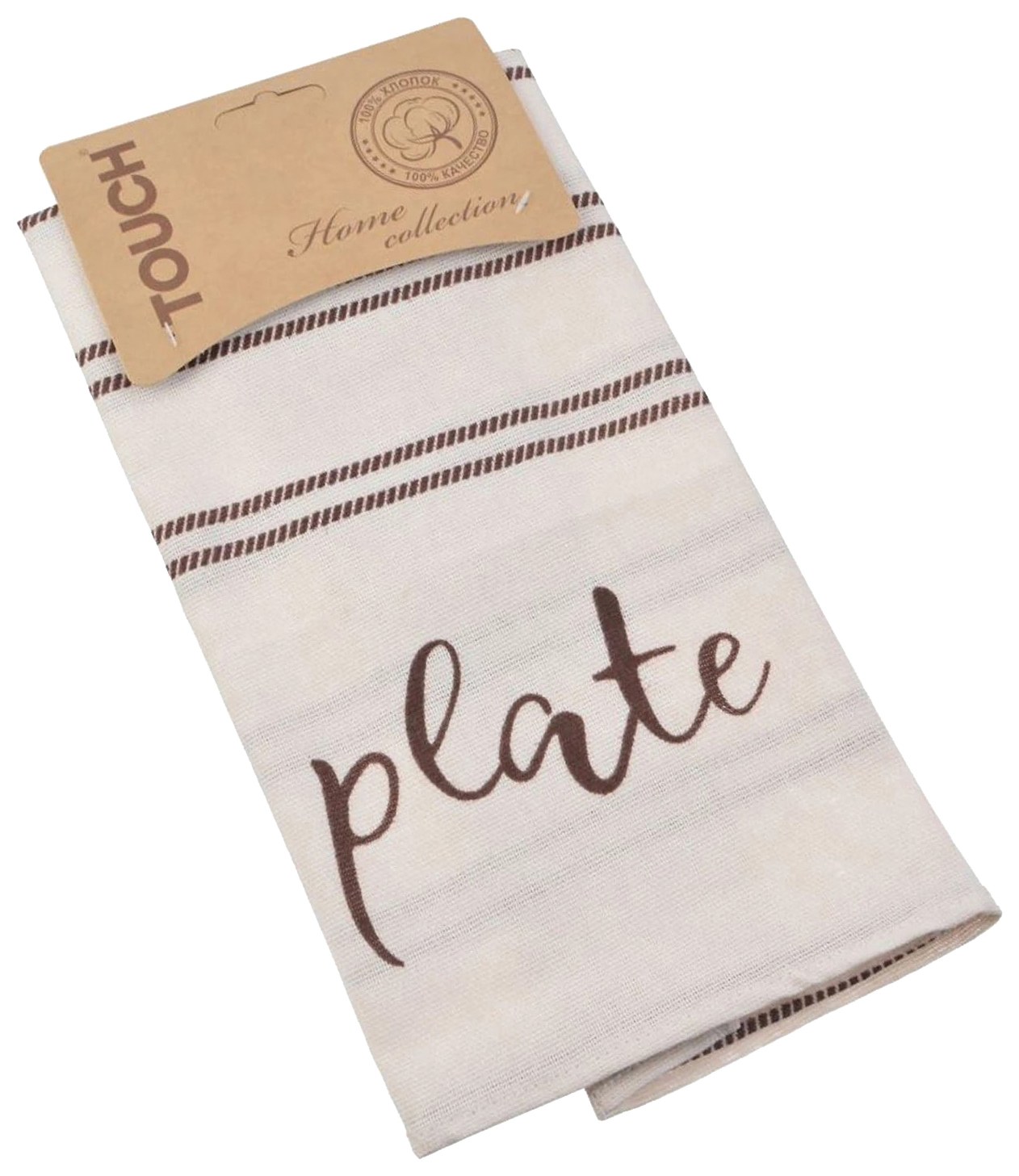 Полотенце кухонное ТАЧ Кухонная классика рогожка 45*60см