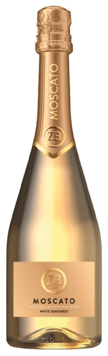 Игристое вино ЗБ Вайн Москато белое п/сл 11.5% ст/б 0.75л