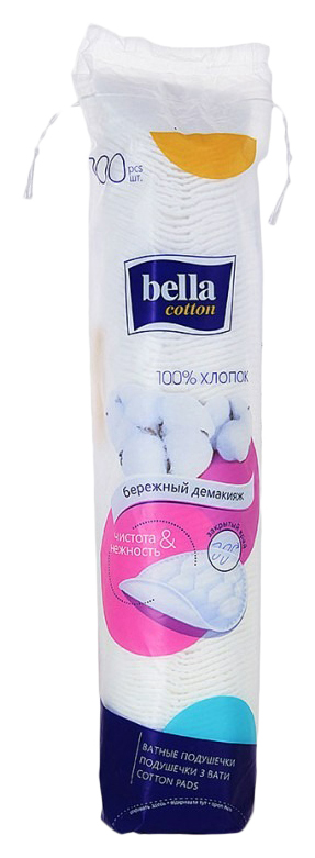 Диски ватные БЕЛЛА круглые 100шт