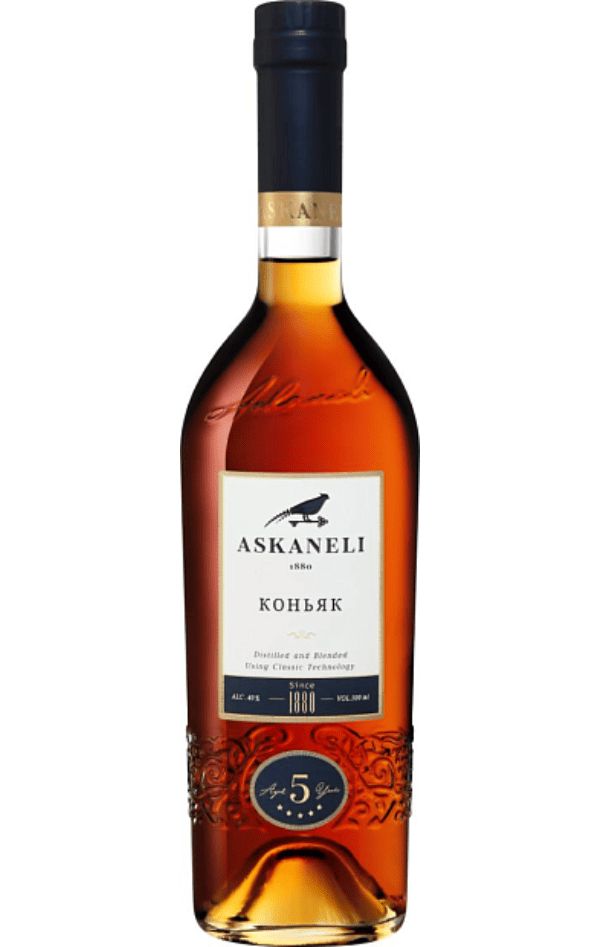 Коньяк АСКАНЕЛИ 5 лет 40% 0.5л
