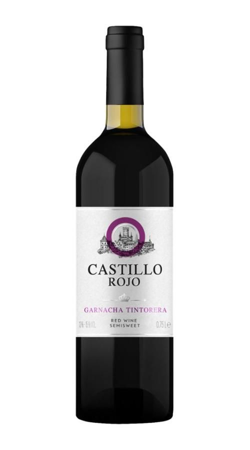 Вино КАСТИЛЬЯ РОХО Гарнача Тинторера красное п/сл 13% ст/б 0.75л