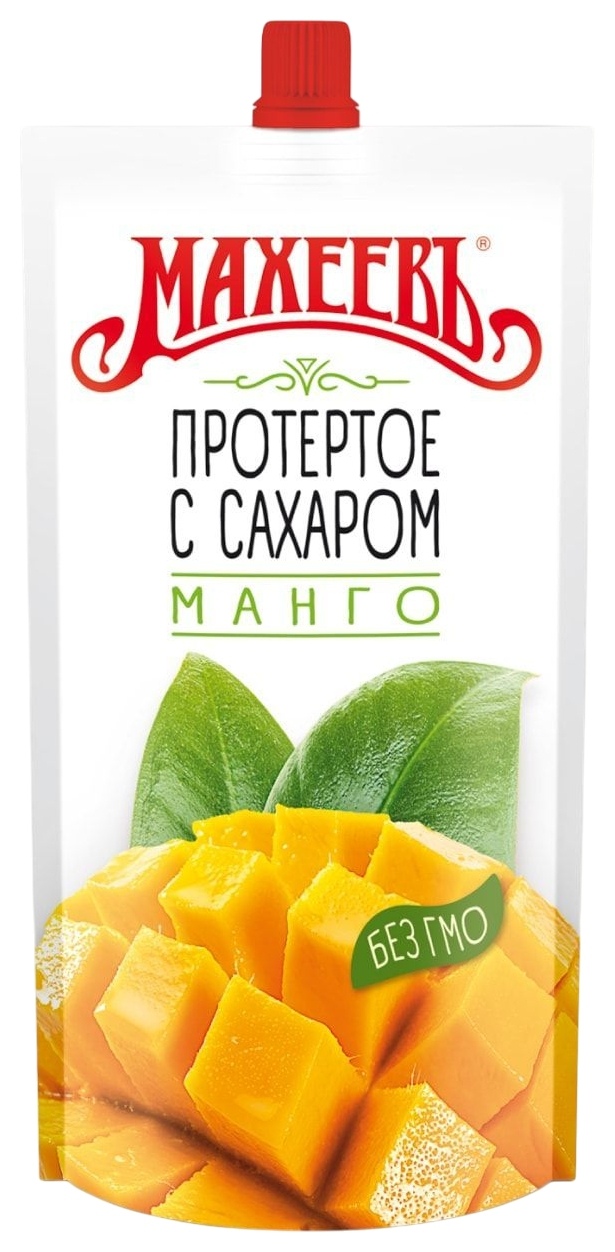 Манго МАХЕЕВЪ протертое с сахаром д/пак 300г
