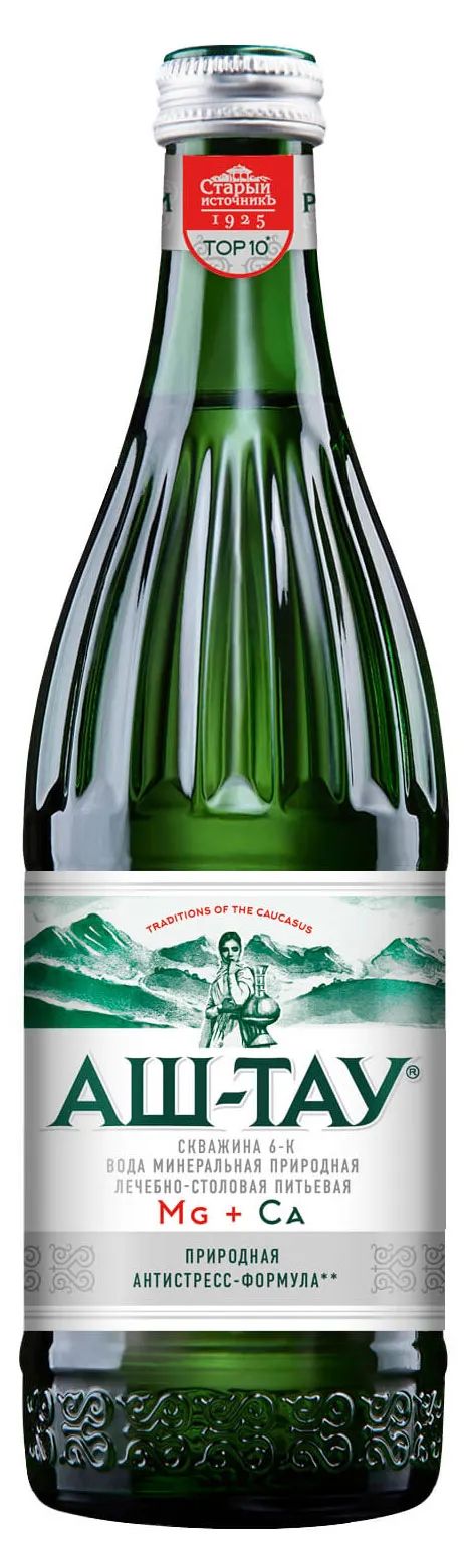 Мин.вода АШ-ТАУ лечебно-столовая ст/б 0.5л