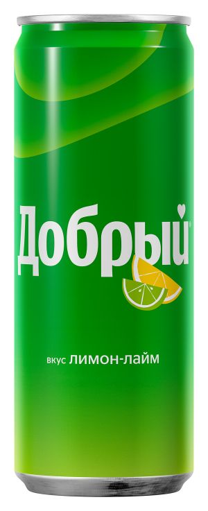 Газ.напиток ДОБРЫЙ лимон лайм ж/б 0.33л