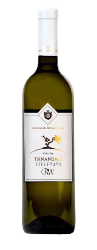 Вино ДЖОРДЖИАН ВАЙН Цинандали белое сух 11-13% ст/б 0.75л