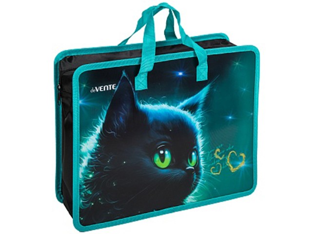 Папка ДЕВЕНТЕ Блэк Кэт А4 с ручками арт.8054472