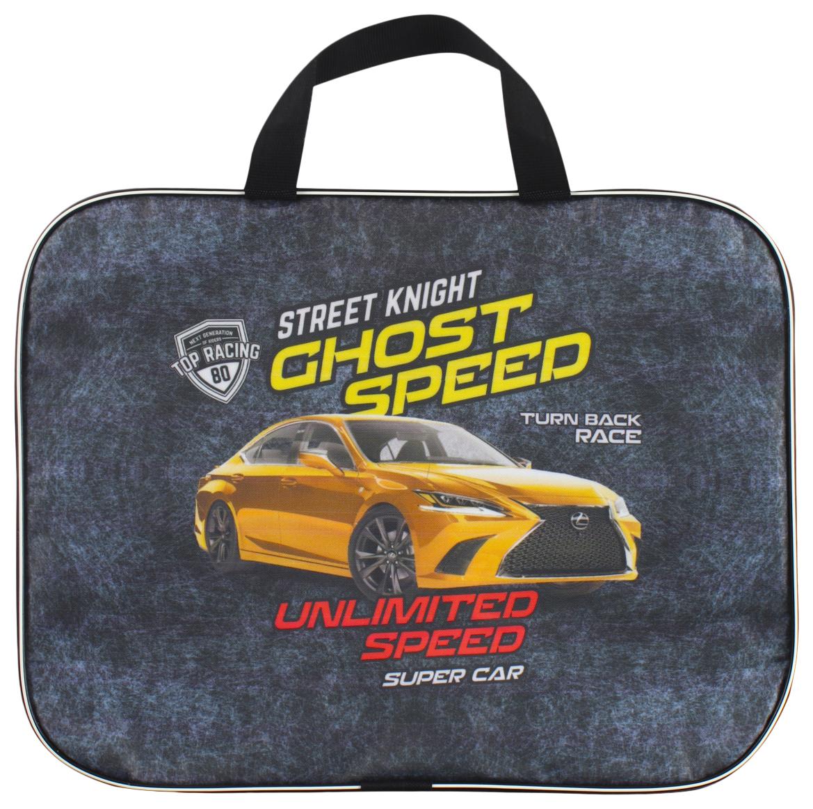 Папка с ручками АТТОМИКС Улица А4 текстиль