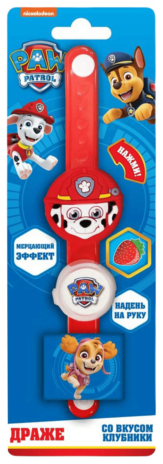 Конфета СЛАДКАЯ СКАЗКА Щенячий патруль со световым эффектом 5г