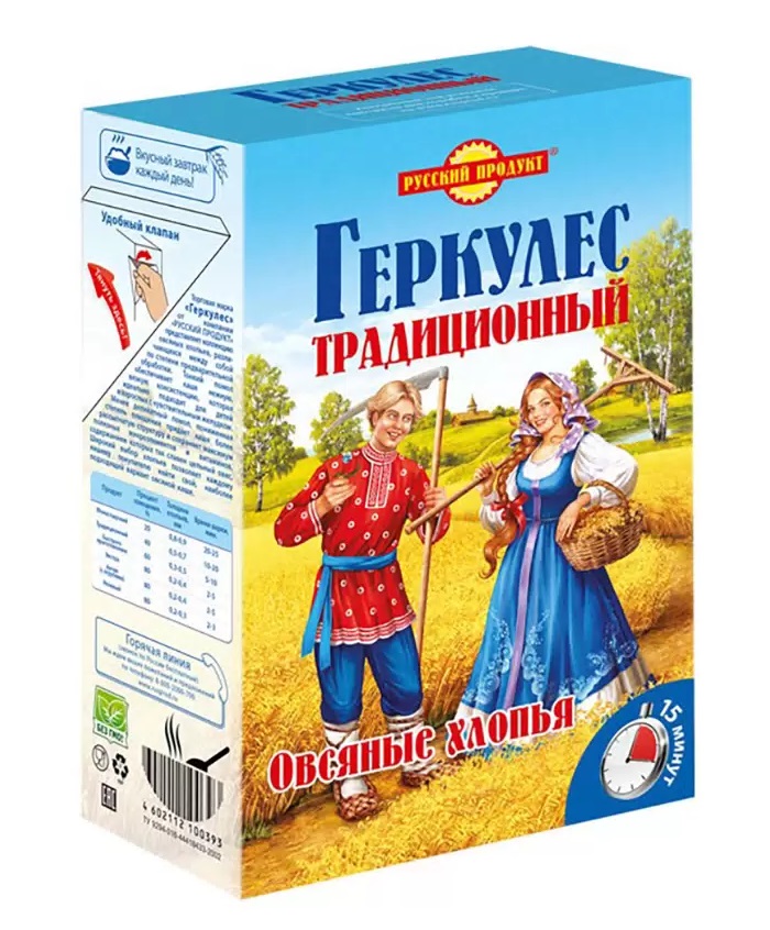 Овсяные хлопья АЛТАЙСКОЕ ПОЛЕ Геркулес м/у 500г