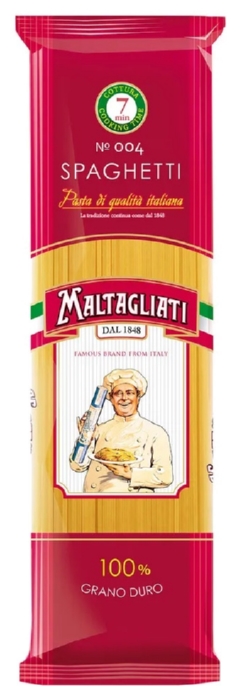 Мак.изделия МАЛЬТАЛЬЯТИ Спагетти классические №004 м/у 450г
