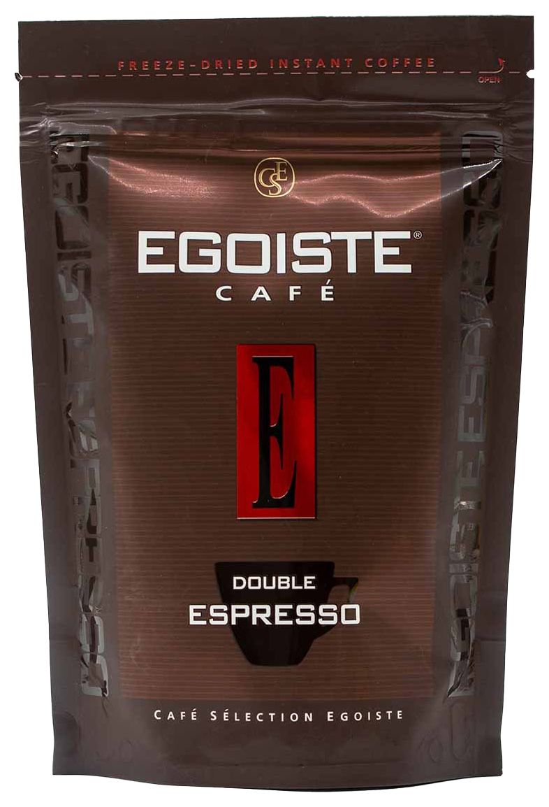 Кофе ЭГОИСТ Дабл эспрессо м/у 70г