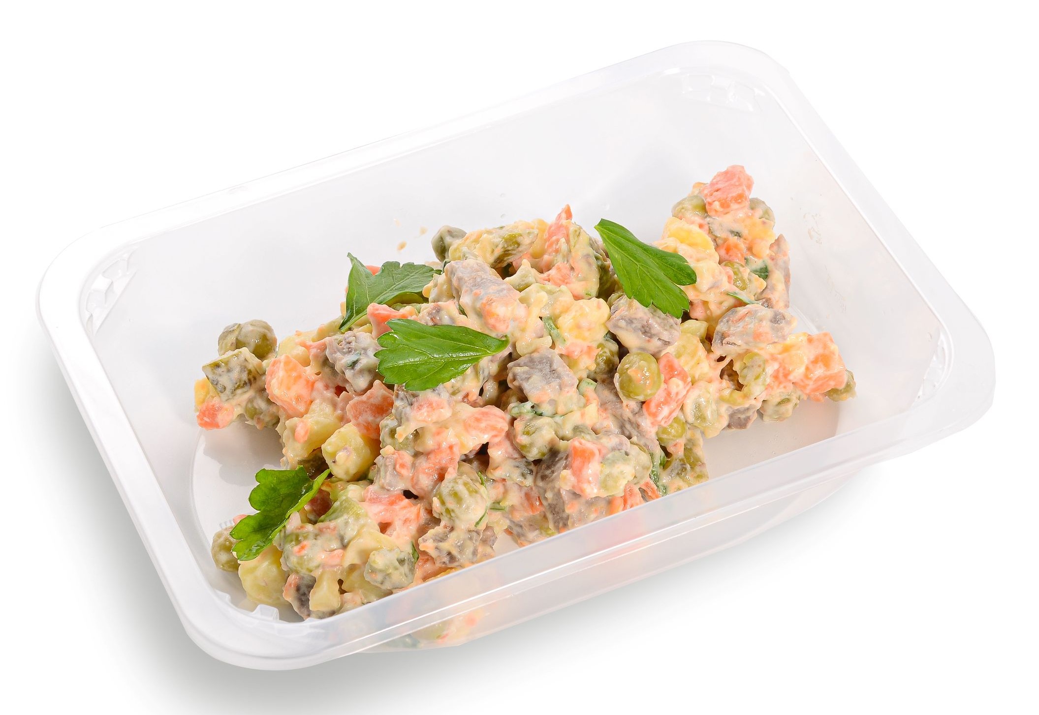 Салат Деревенский мясной 200г