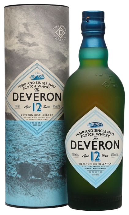 Виски ДЭВЕРОН 12 лет 40% ПК 0.7л