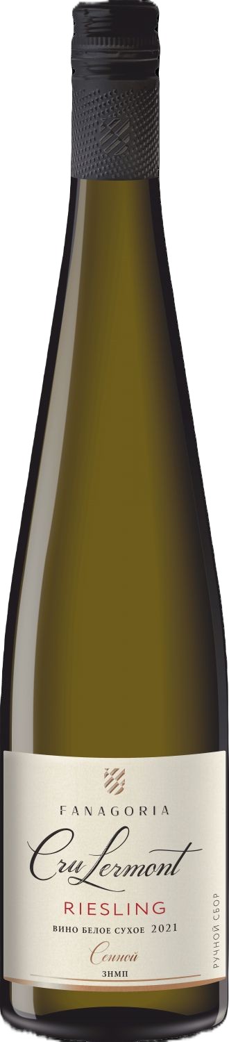 Вино ФАНАГОРИЯ Крю Лермонт Рислинг белое сух 13% ст/б 0.75л