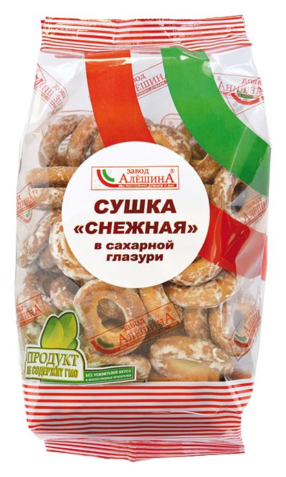 Сушка АЛЕШИНА Снежная в глазури 250г