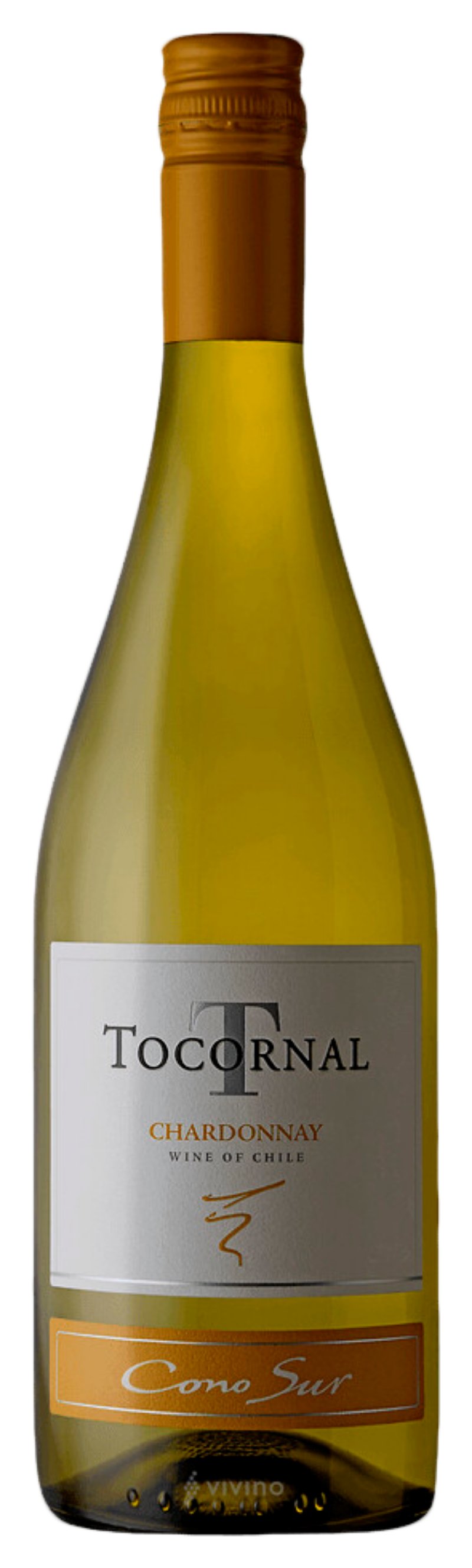 Вино КОНО СУР Токорнал Шардоне белое п/сух 13% ст/б 0.75л
