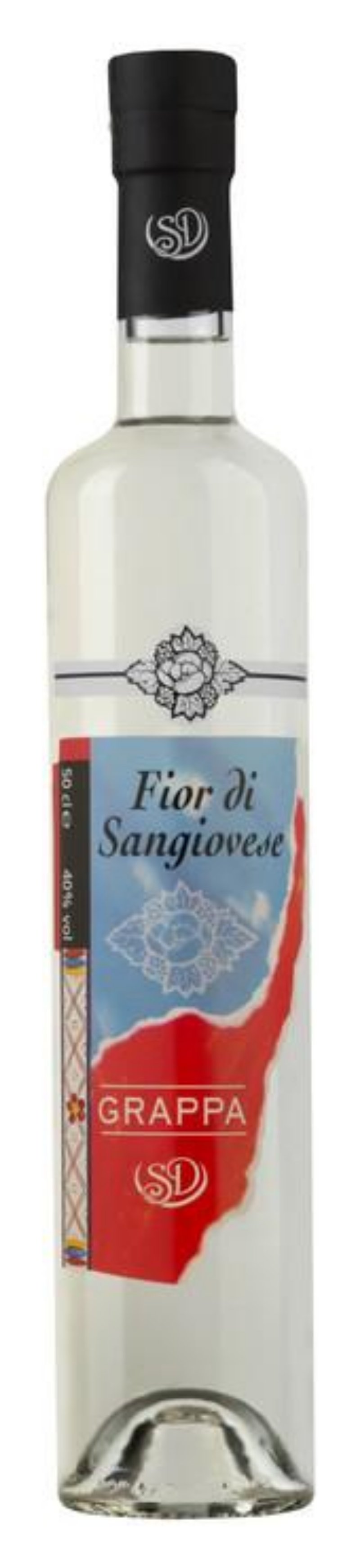 Напиток спиртной ФИОР ди САНДЖОВЕЗЕ Граппа 40% ст/б 0.5л